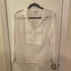 White J. Crew Top